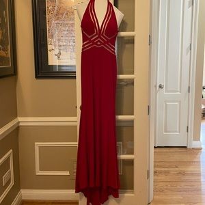 JVN by Jovani Sexy Red Prom Dress